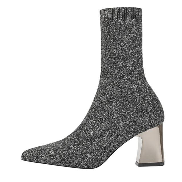 Bota Salto Bloco Modelo AURORA - Lojas LA