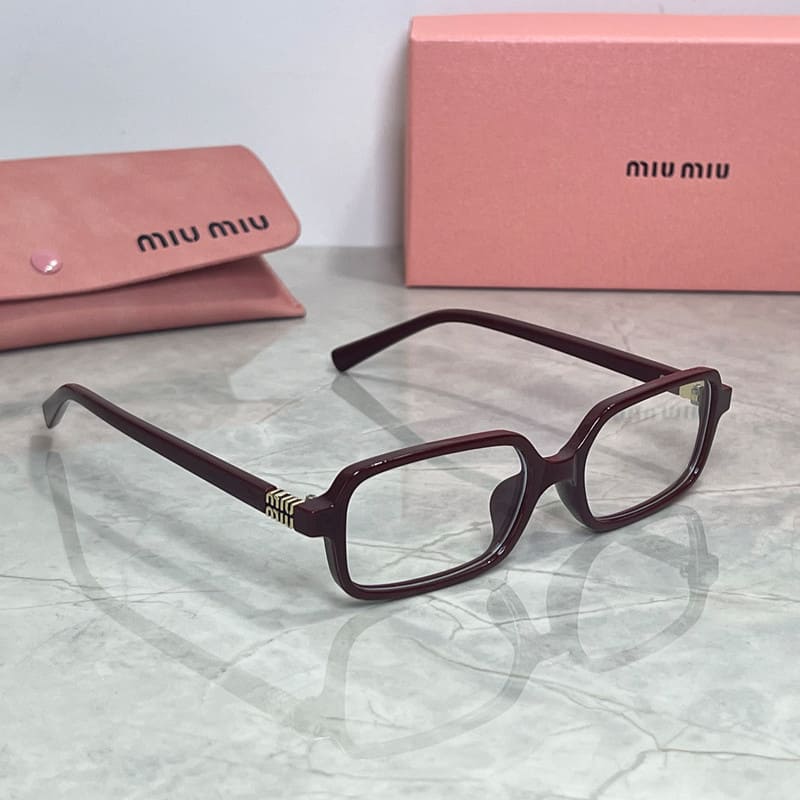 Óculos de Sol Feminino Pequeno Miu Moda Atual - Vista Lateral - Lojas LA