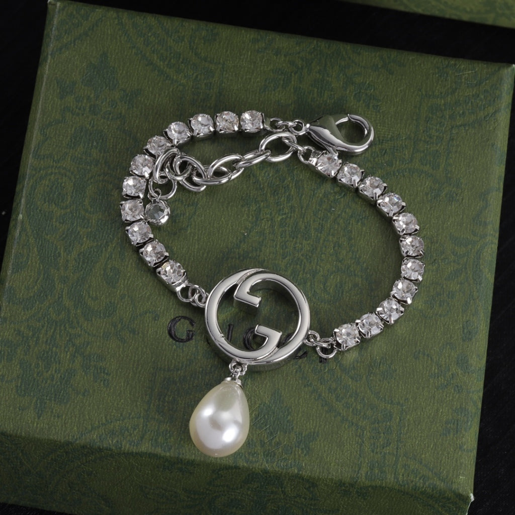 Pulseira Zircônia Pedras de Luxo Feminina GC - Vista Principal - Lojas LA