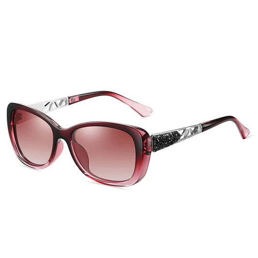 Óculos de Sol Feminino Oval Premium UV400 - Vista Frontal - Lojas LA