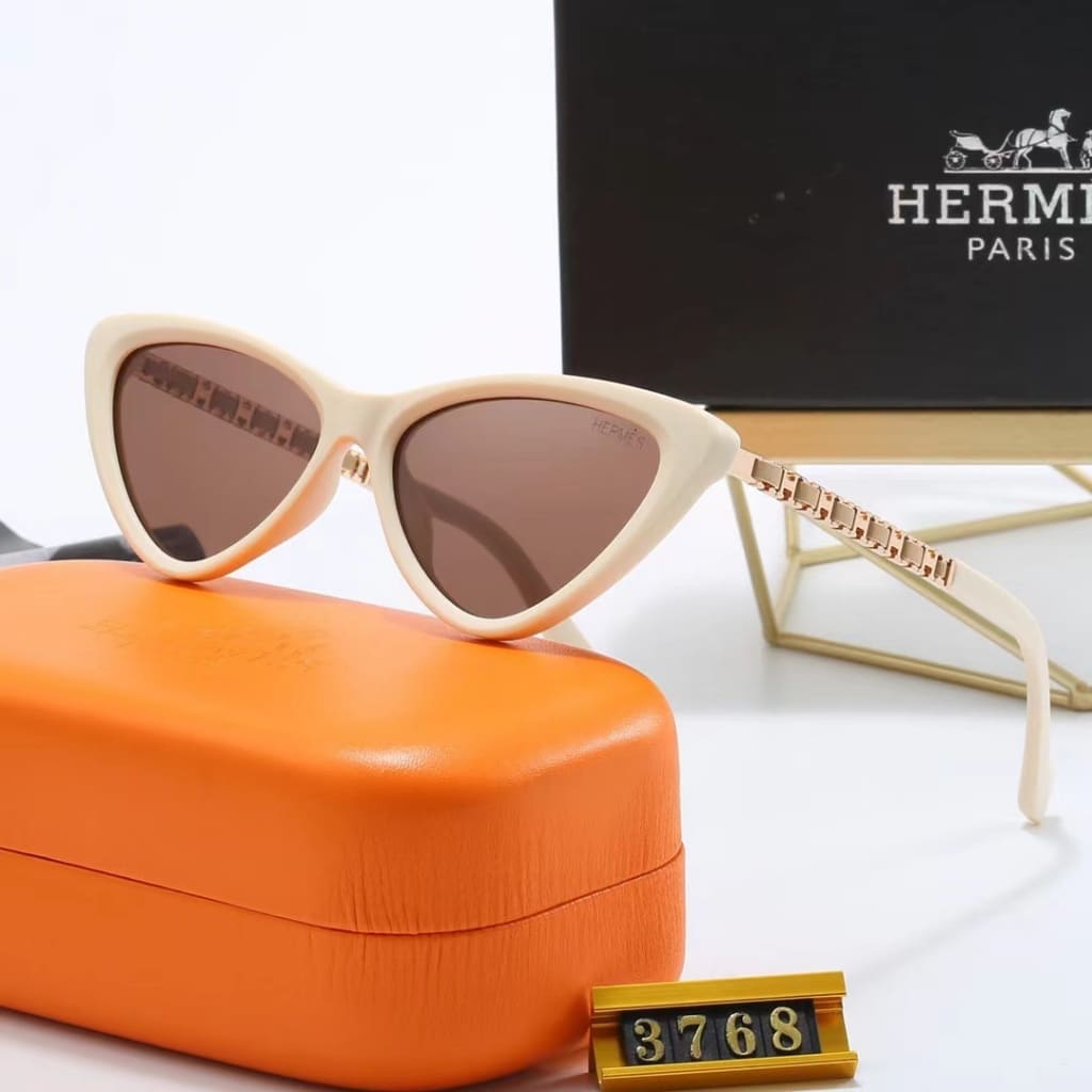 Óculos de Sol Feminino Gatinho da Moda UV400 - Versão Marrom - Lojas LA