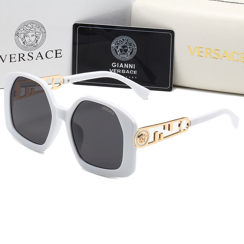 Óculos de Sol Feminino Polarizado Elegante UV400 - Detalhe Hastes - Lojas LA