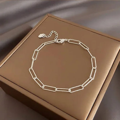 Pulseira Prata Esterlina com Pérolas Feminina Modelo 07 - Lojas LA