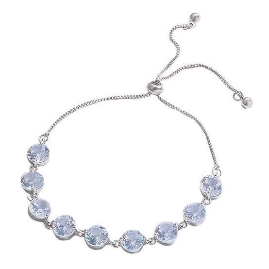 Pulseira Feminina com Pedras de Zircônia Brilhante - Vista Principal - Lojas LA