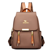 Bolsa Mochila de Couro Feminina Premium - Versão Marrom - Lojas LA