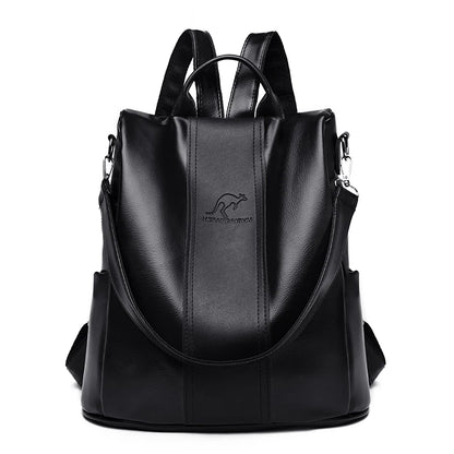 Mochila feminina designer antifurto para trabalho e viagem