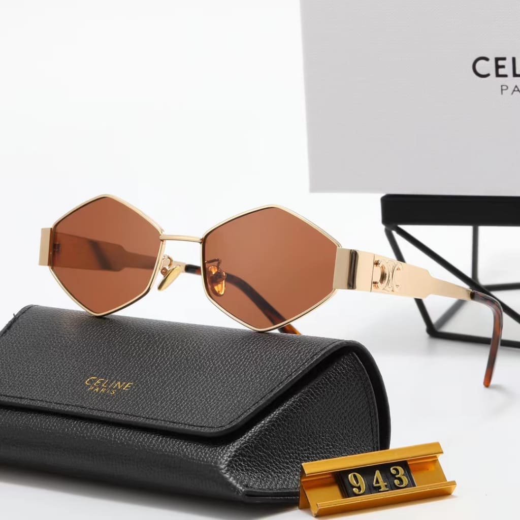 Óculos Feminino Celine Lente Marrom
