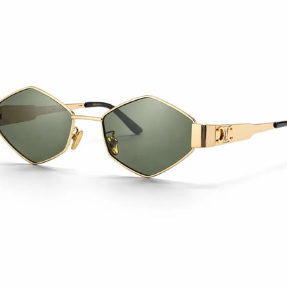 Óculos de Sol Celine Feminino Dourado