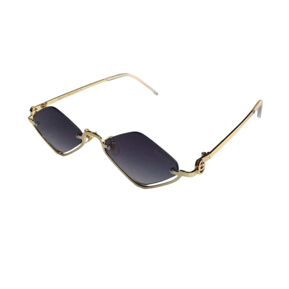 Óculos de Sol Feminino Gucci Eyewear - Versão Dourada - Lojas LA