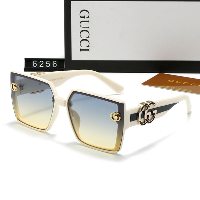 Óculos de Sol Feminino Quadrado GC - Versão Branca - Lojas LA