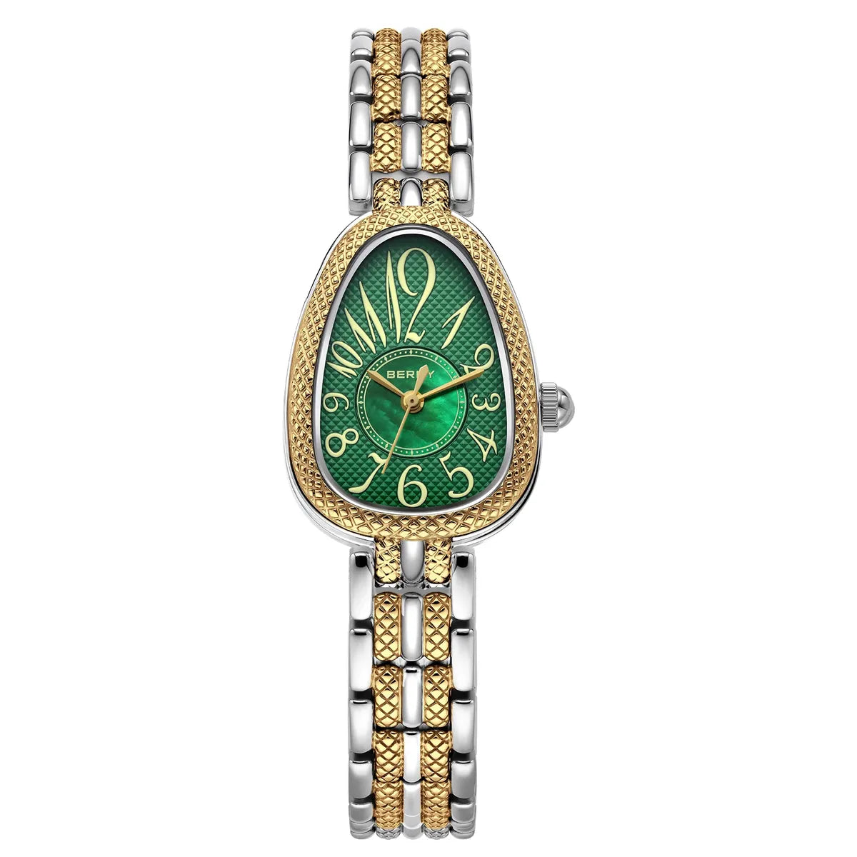 Relógio Cobra Feminino BERNY - Design Moderno Aço Inox - Lojas LA