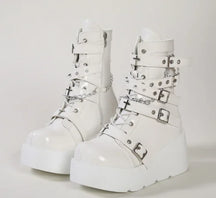Bota Coturno Feminina Gotica - Modelo 02 Vista Principal - Lojas LA