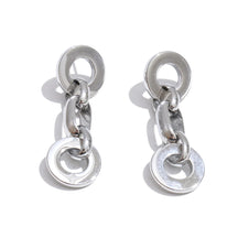 Brinco Argola com Corrente Feminino Aço Inoxidável Hipoalergênico - Lojas LA
