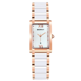 Relógio Feminino BERNY Retangular Cristal Safira - Vista Principal - Lojas LA