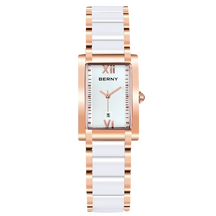 Relógio Feminino BERNY Retangular Cristal Safira - Vista Principal - Lojas LA