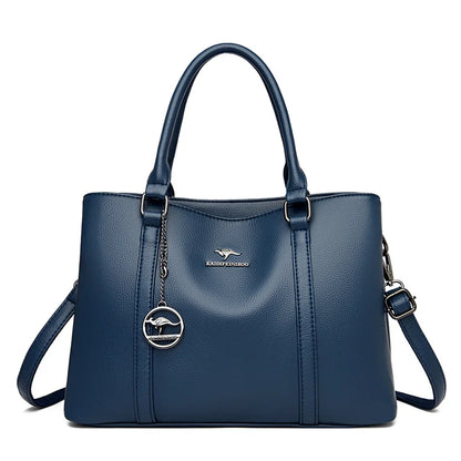 Bolsa Feminina de Couro Shoulder Bag — Acessório Moda Feminina | Lojas LA