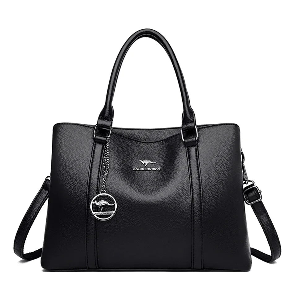 Bolsa Feminina Vintage Fashion — Couro Sintético Premium | Lojas LA