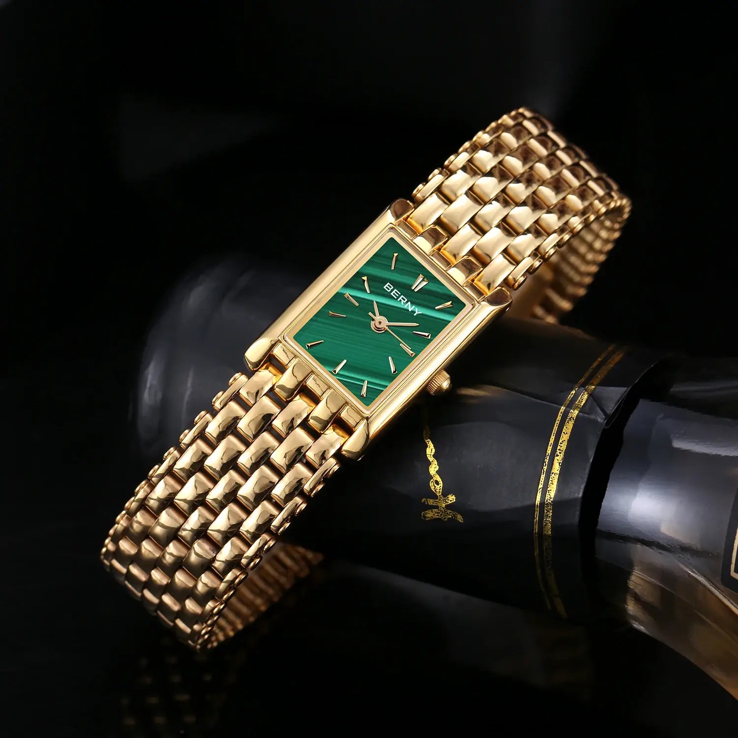 Relógio Feminino Dourado BERNY 2166L