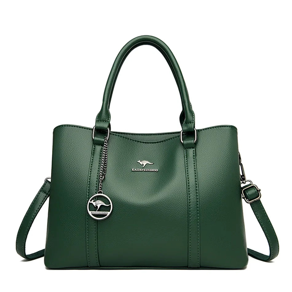 Bolsa Feminina Tiracolo Vintage Couro — Lojas LA