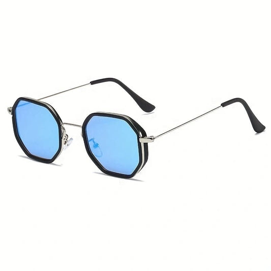 Óculos de Sol Feminino Poligonal Fashion UV400 - Vista Frontal - Lojas LA
