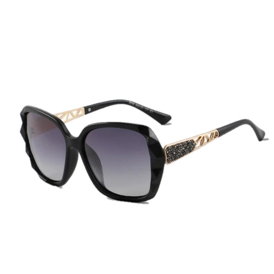 Óculos de Sol Feminino Marca de Moda UV400 - Vista Frontal - Lojas LA