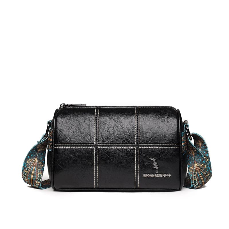 Bolsa de Ombro de Couro para Mulheres de Luxo - Detalhe Alça - Lojas LA