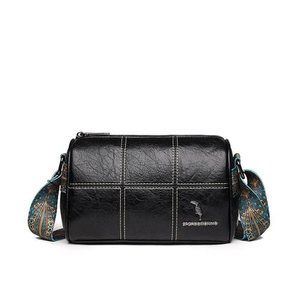Bolsa de Ombro de Couro para Mulheres de Luxo - Detalhe Alça - Lojas LA