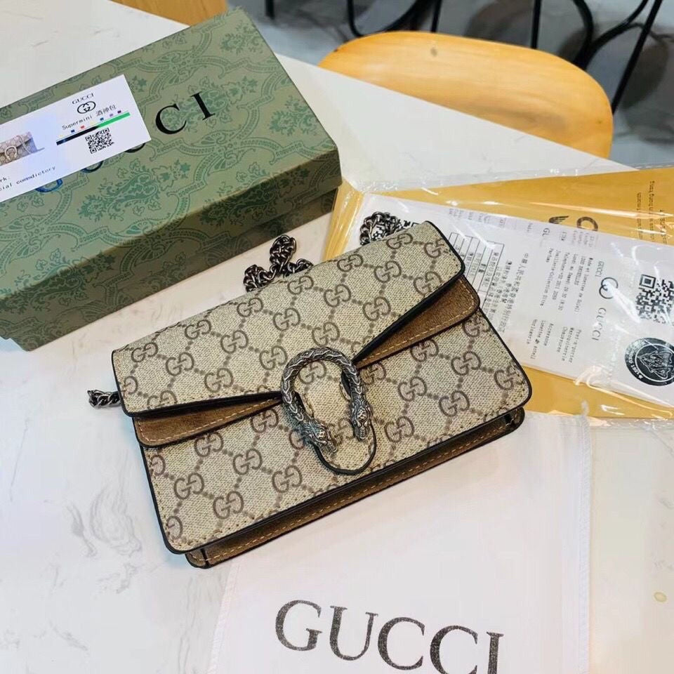 bolsa de couro gucci