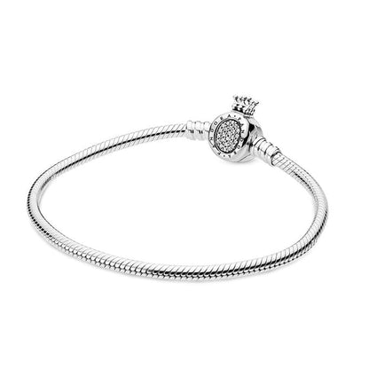 Pandora Bracelete Feminino Prata 925 - Vista Completa - Lojas LA