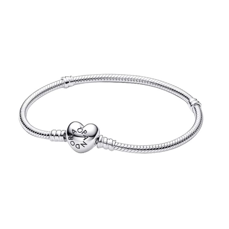Pandora Bracelete Feminino Prata 925 - Vista Lateral - Lojas LA