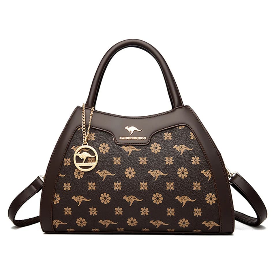 Bolsa de Couro Macio Premium para Mulheres - Detalhe Alça - Lojas LA