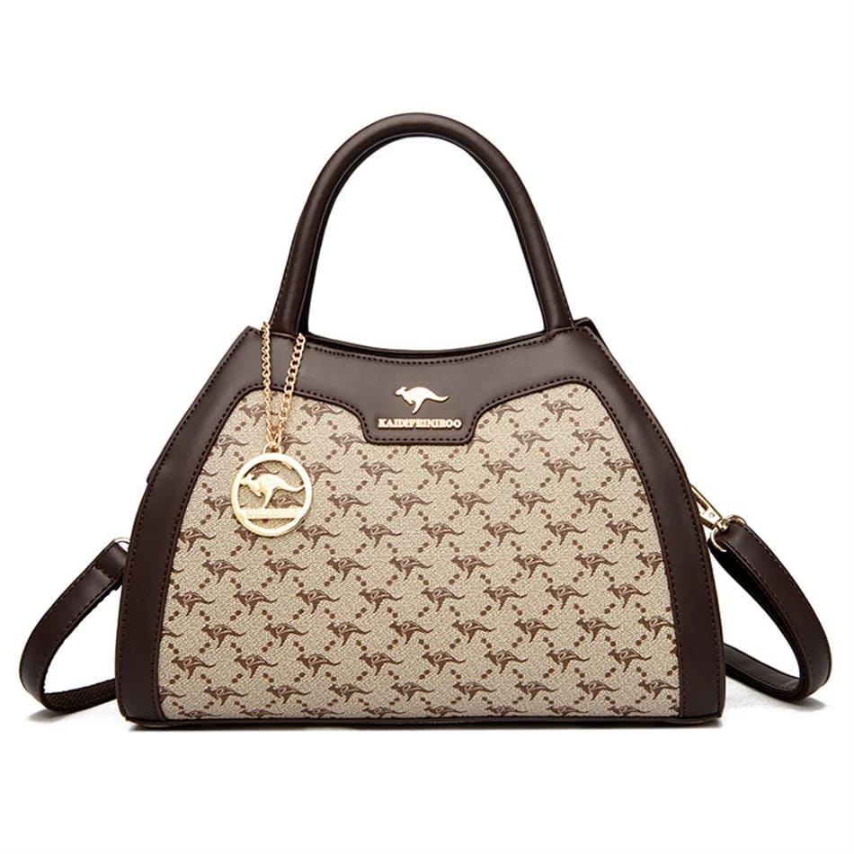Bolsa de Couro Macio Premium para Mulheres - Detalhe Interior - Lojas LA