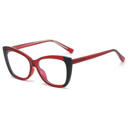 Óculos Feminino Olho de Gato Anti Luz Azul - Vista Lateral - Lojas LA