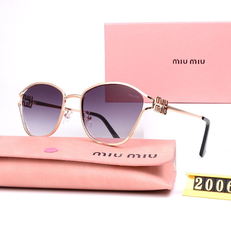 Óculos de Sol Feminino Oval Marca de Luxo - Versão Preta - Lojas LA