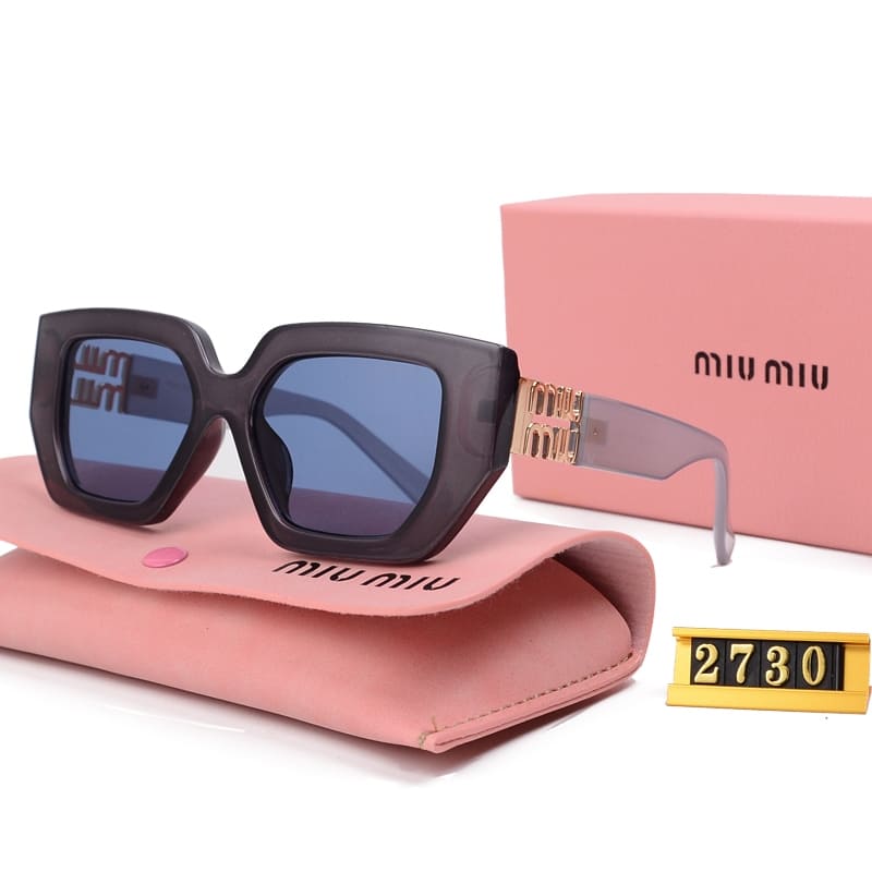 Óculos de Sol Feminino Quadrado Clássico da Moda de Luxo