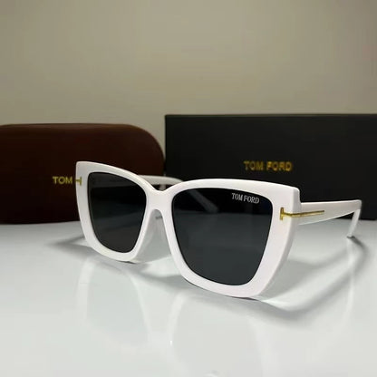 Óculos de Sol Quadrado Retrô Feminino — Design Oversized Elegante | Lojas LA