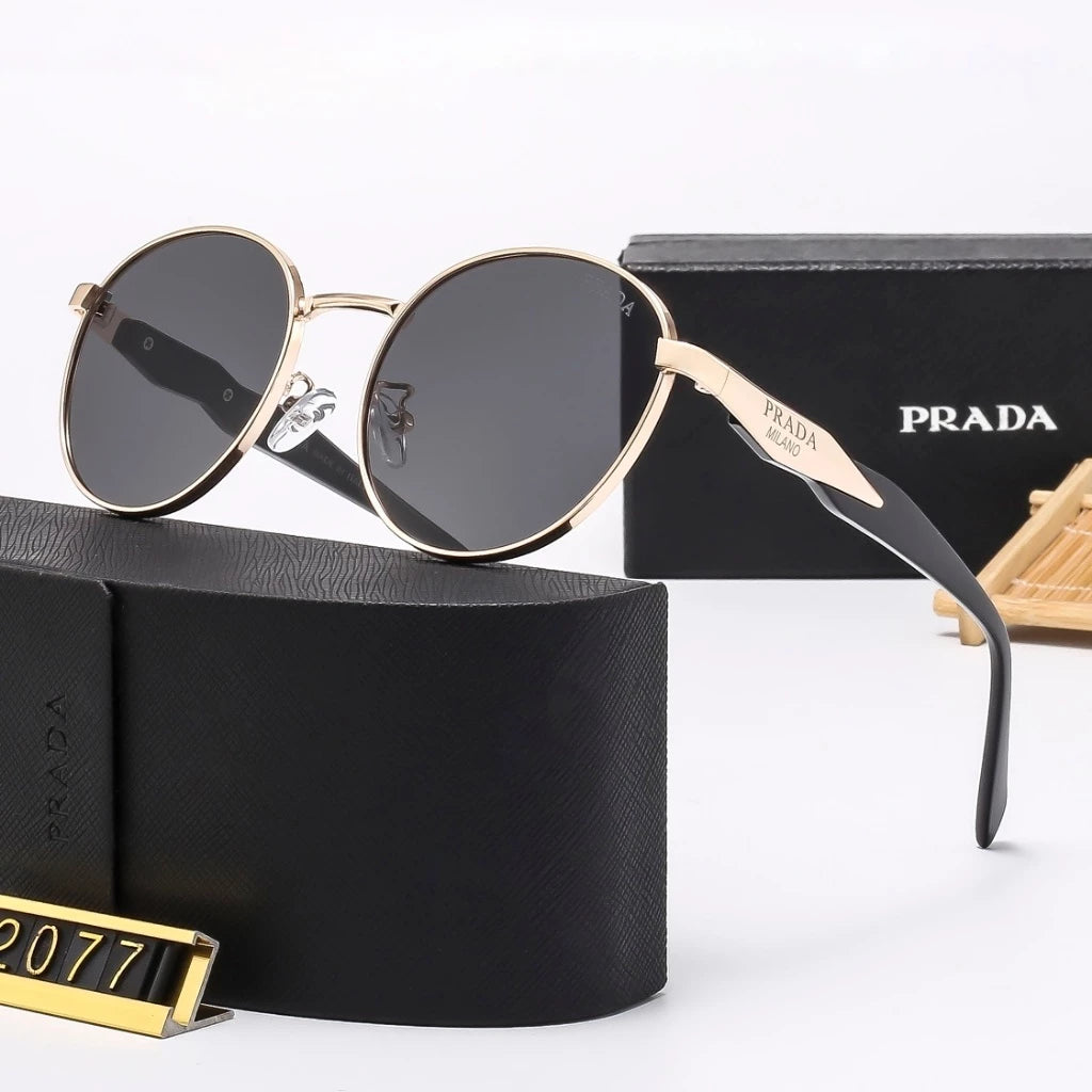 Óculos de Sol Feminino Redondo Prada — Vista Frontal | Lojas LA
