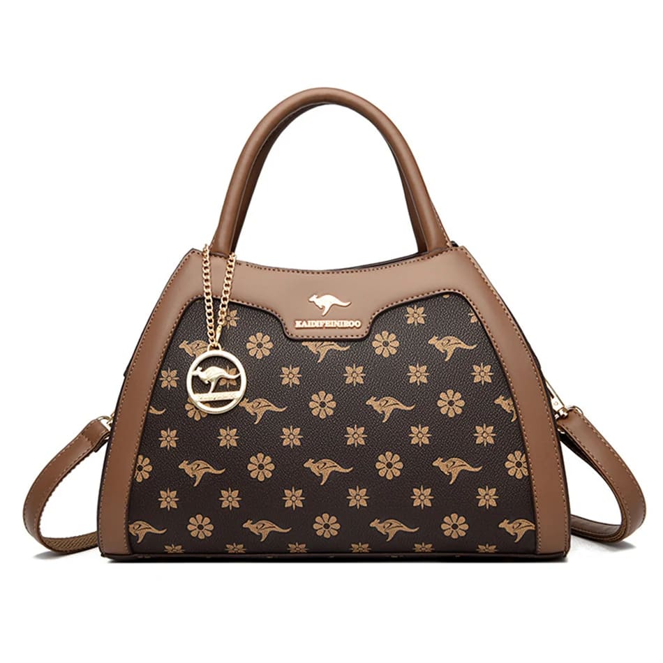 Bolsa de Couro Macio Premium para Mulheres - Detalhe Fechamento - Lojas LA