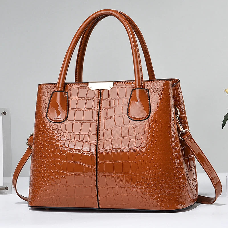 Bolsa de Couro Premium Para Mulheres Alta Capacidade - Vista Principal - Lojas LA