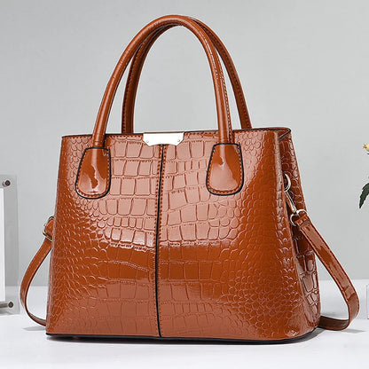 Bolsa de Couro Premium Para Mulheres Alta Capacidade - Vista Principal - Lojas LA