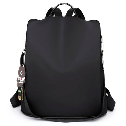 Mochila Feminina Oxford Impermeável — Resistente à Chuva, Espaçosa e Moderna