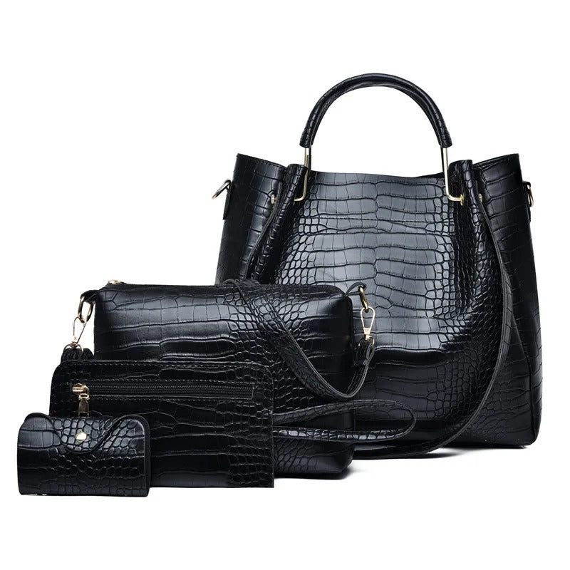 Bolsa de Ombro Grande Capacidade 4 Peças - Detalhe Interior - Lojas LA