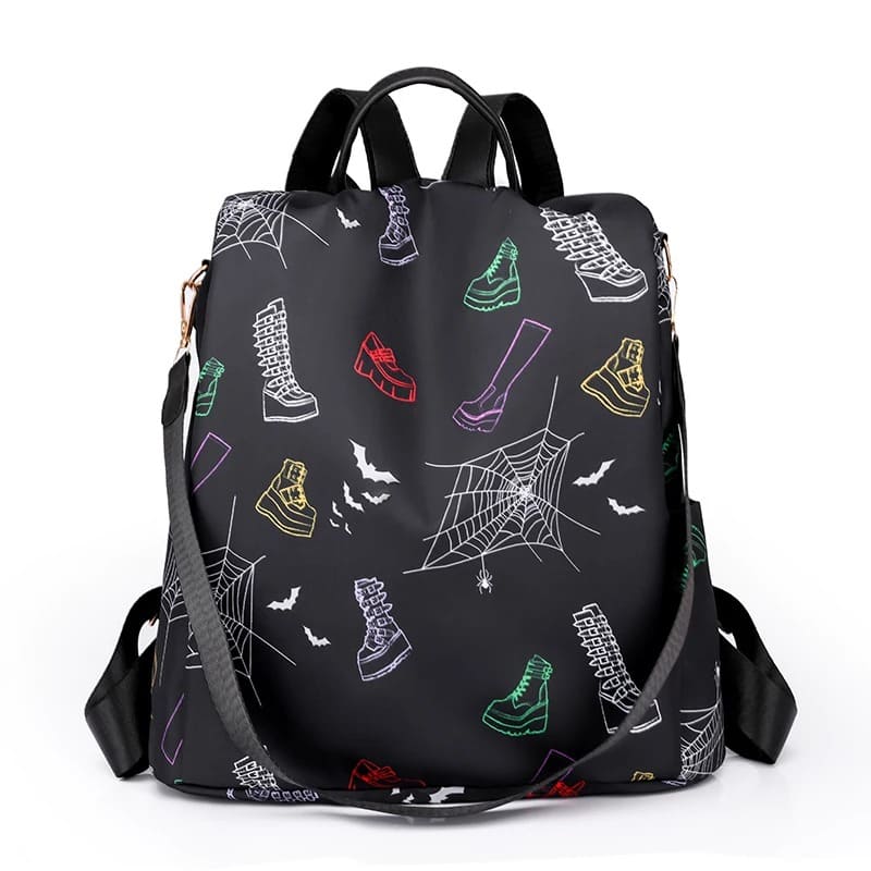 Mochila Feminina Oxford Impermeável — Resistente à Chuva, Espaçosa e Moderna