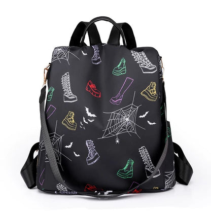 Mochila Feminina Oxford Impermeável — Resistente à Chuva, Espaçosa e Moderna
