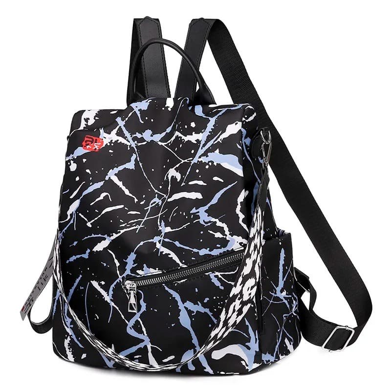 Mochila Feminina Oxford Impermeável — Resistente à Chuva, Espaçosa e Moderna