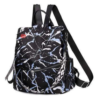 Mochila Feminina Oxford Impermeável — Resistente à Chuva, Espaçosa e Moderna