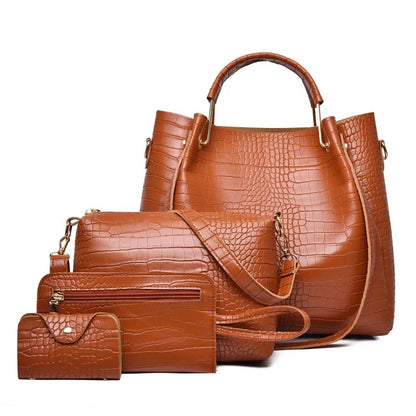 Bolsa de Ombro Grande Capacidade 4 Peças - Detalhe Peças - Lojas LA