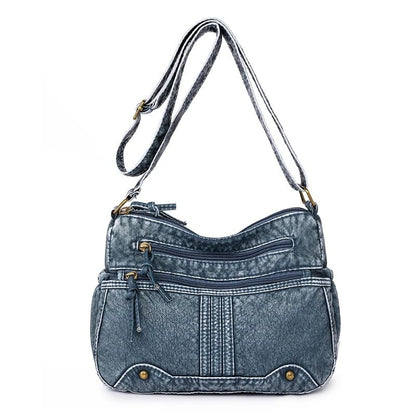 Bolsa de Luxo Vintage Crossbody Feminina - Vista Lateral - Lojas LA