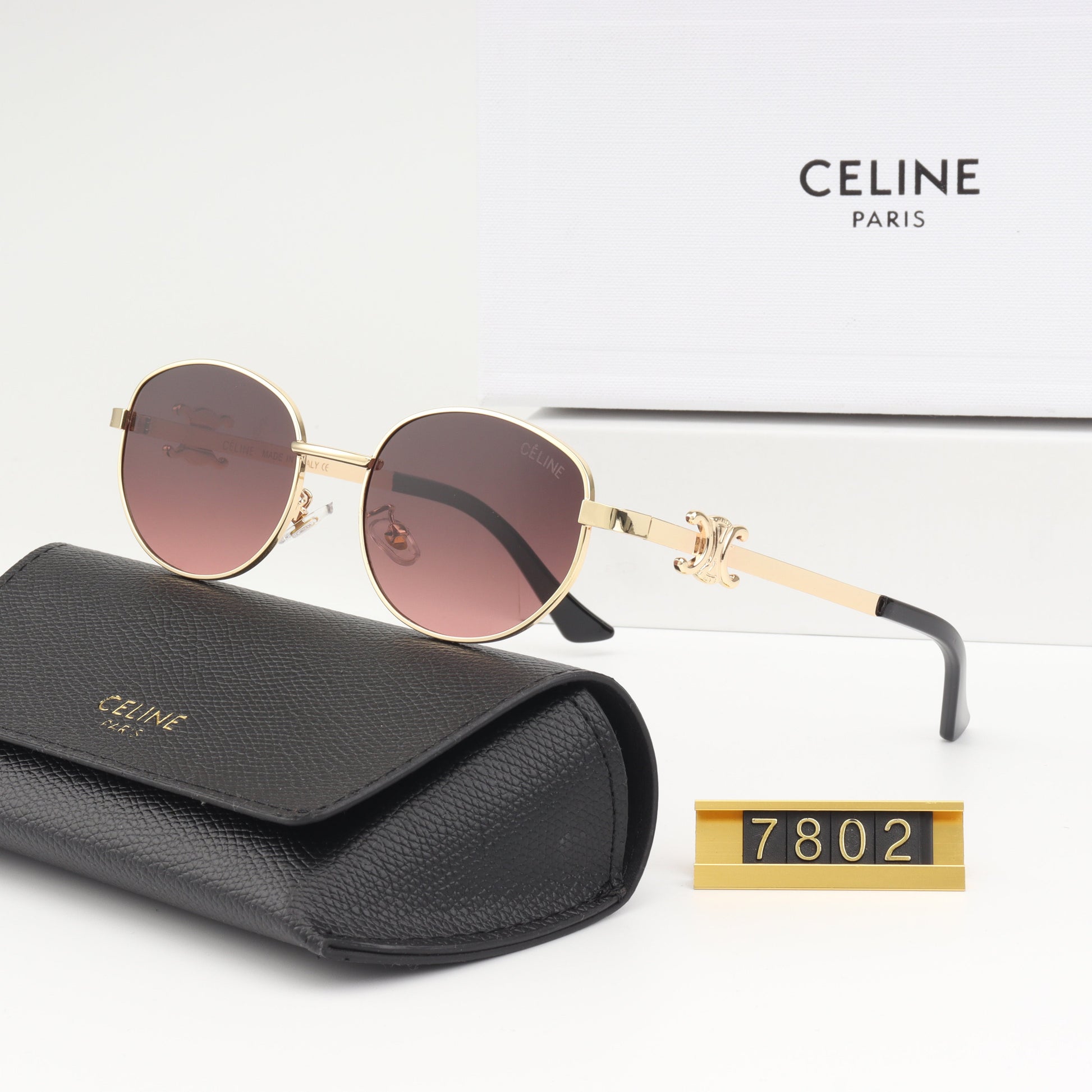 Óculos de Sol Celine Triomphe Sorel UV400 - Vista Lateral - Lojas LA