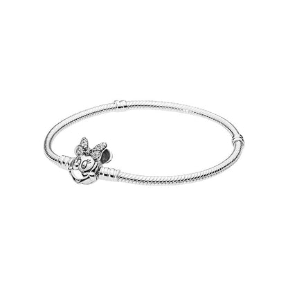 Pandora Pulseira Feminina Prata 925 - Detalhe Berloque - Lojas LA